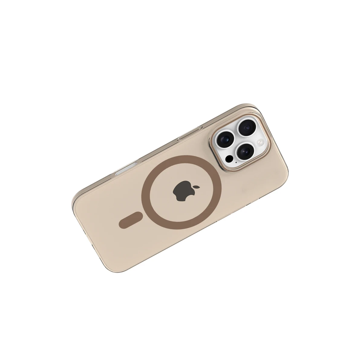 Joko Apple iPhone 16 Pro PC Blank Magsafe Kapak - Çöl Titanyum