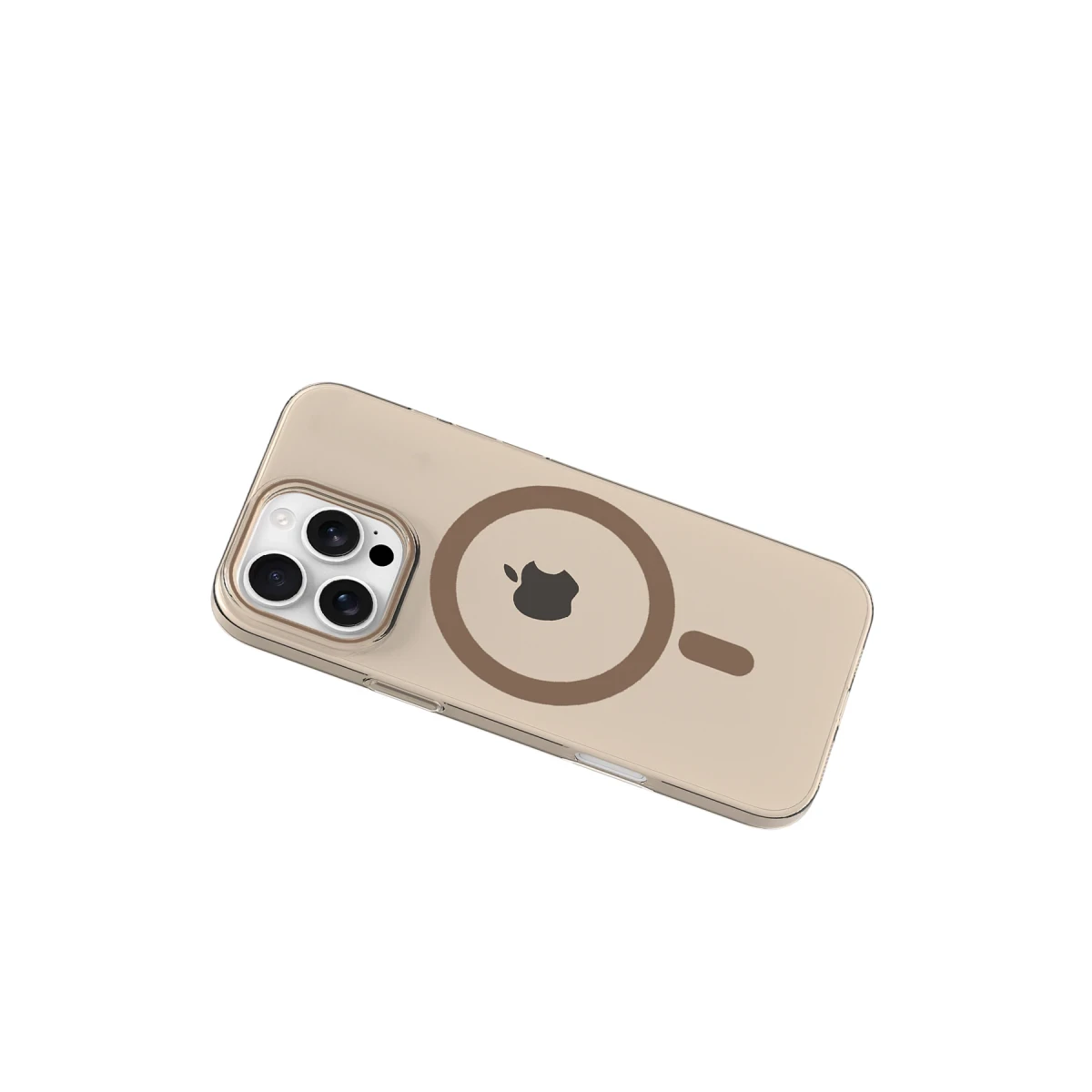 Joko Apple iPhone 16 Pro PC Blank Magsafe Kapak - Çöl Titanyum