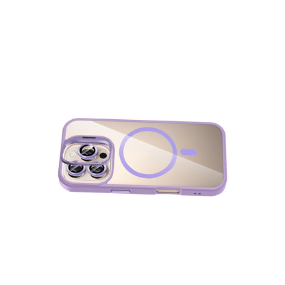 Joko Apple iPhone 16 Pro Remim Lensli Magsafe Standlı Kapak - Lila