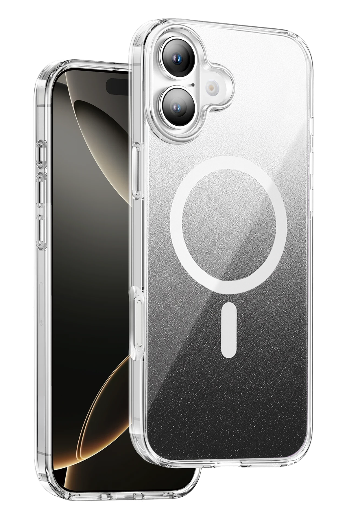 Onegif Apple iPhone 16 Sora Simli Magsafe Kapak - Siyah