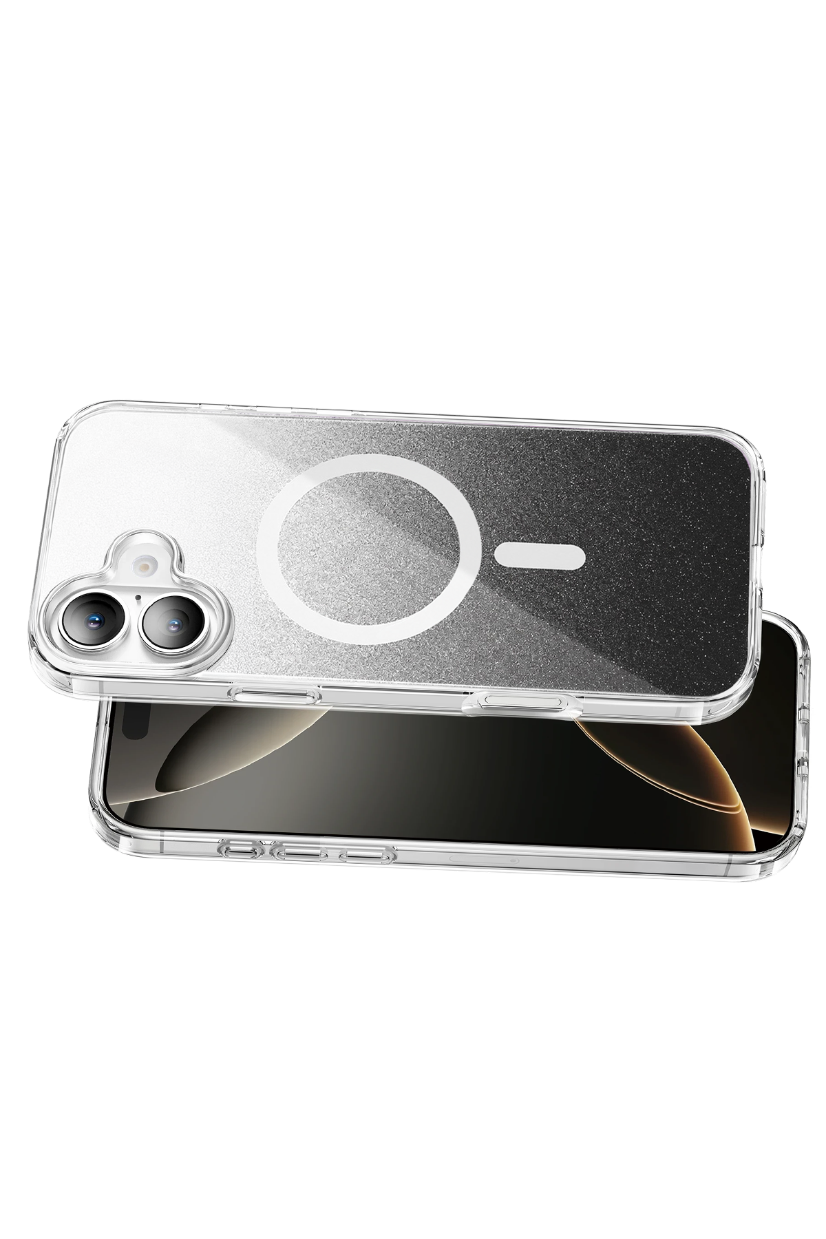 Onegif Apple iPhone 16 Sora Simli Magsafe Kapak - Siyah