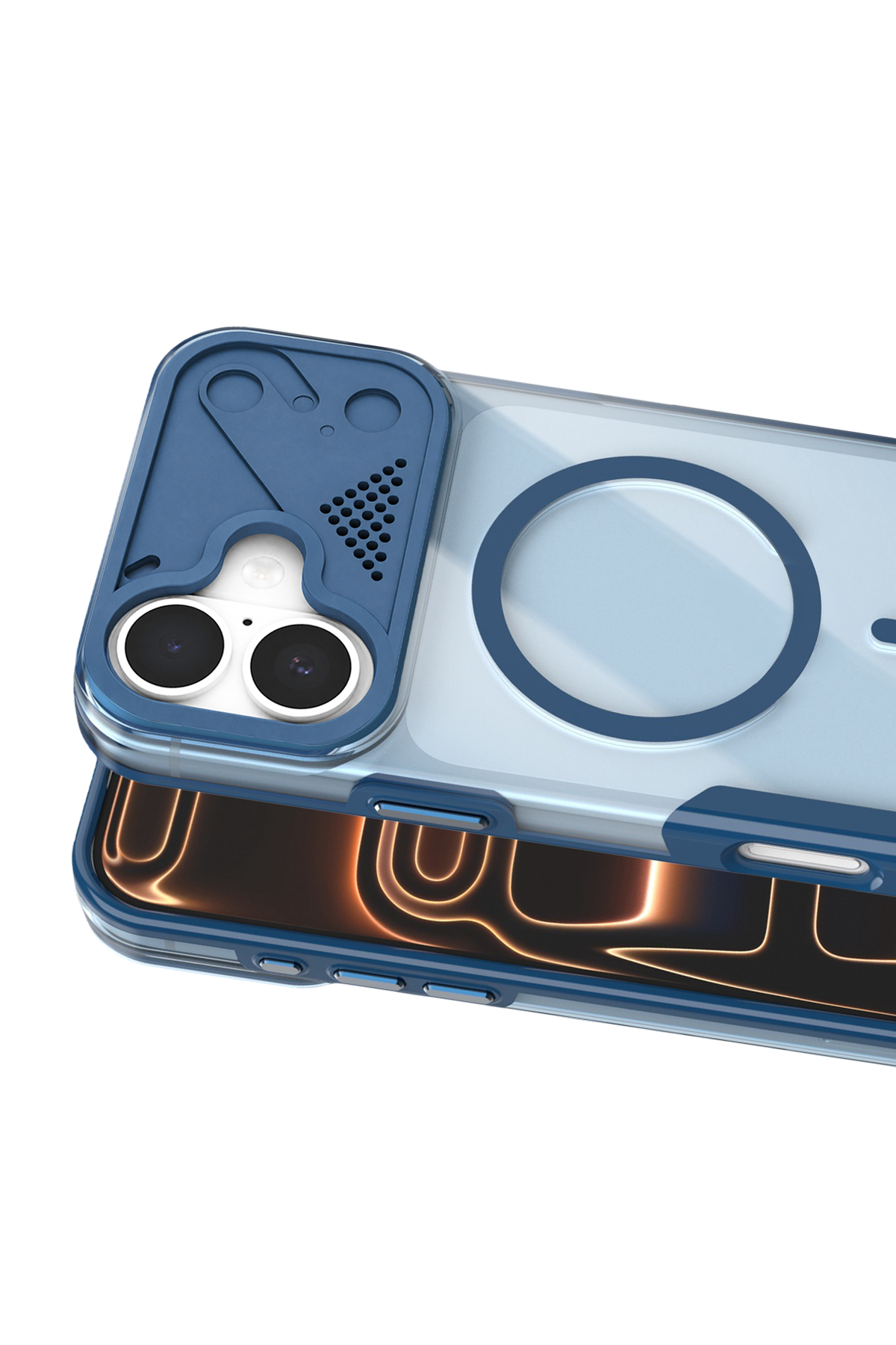 Joko Apple iPhone 16 Zinko Magsafe Kapak - Lacivert