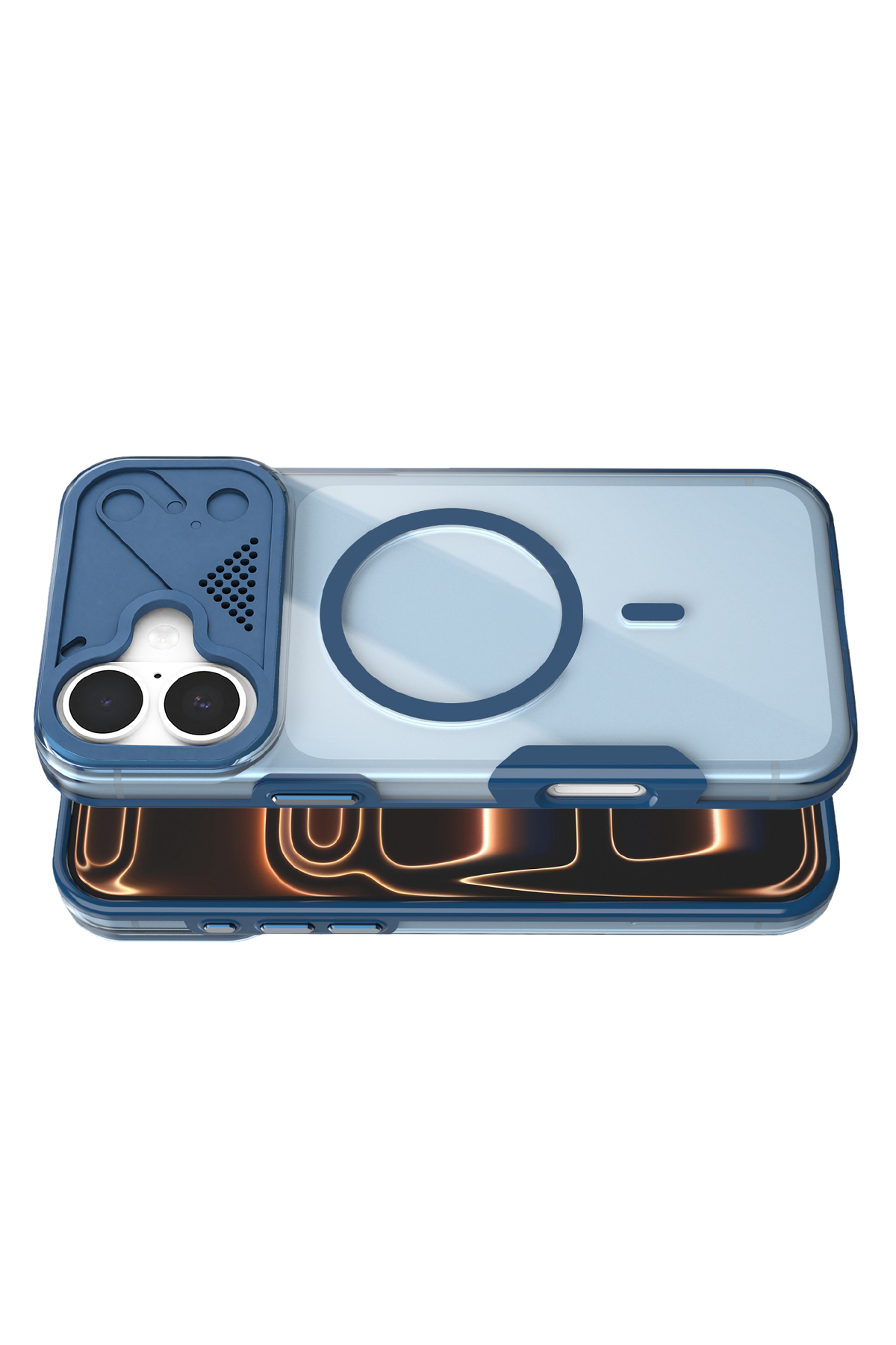 Joko Apple iPhone 16 Zinko Magsafe Kapak - Lacivert
