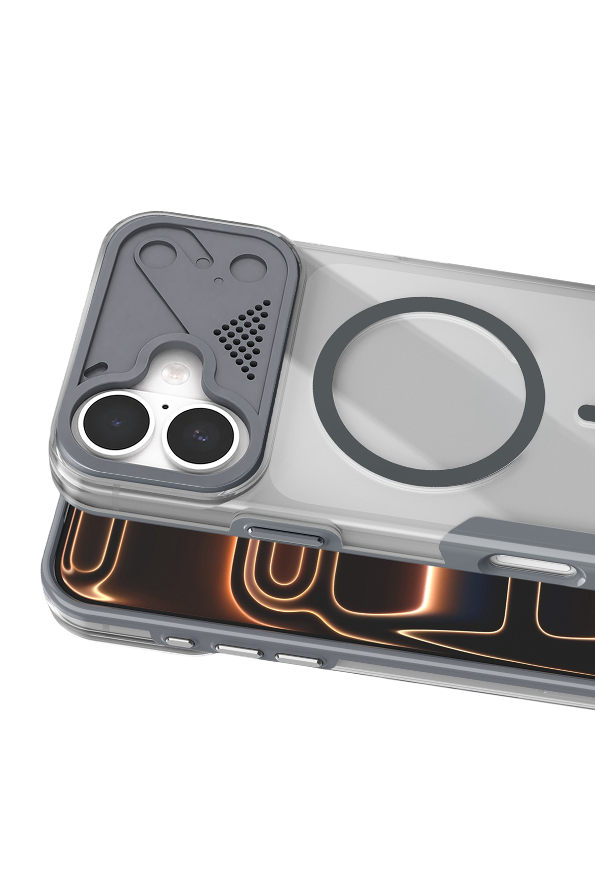 Joko Apple iPhone 16 Zinko Magsafe Kapak - Titan Gri