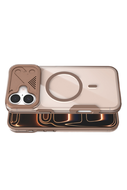 Joko Apple iPhone 16 Zinko Magsafe Kapak - Çöl Titanyum