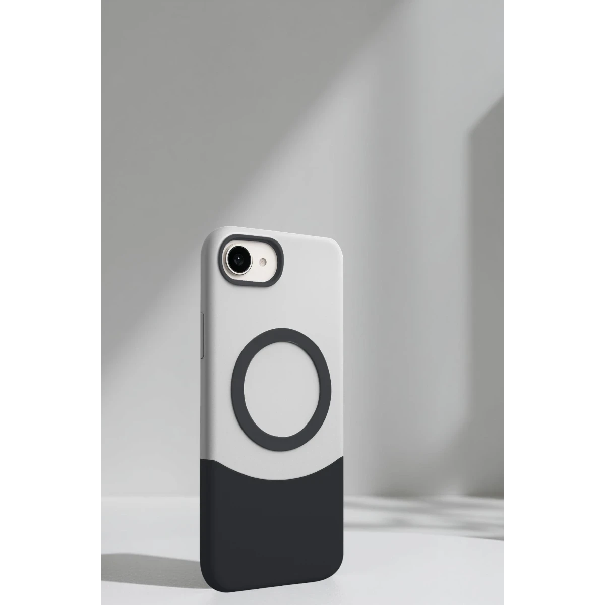 Joko Apple iPhone 16E Velar Magsafe Kapak - Natural Grey