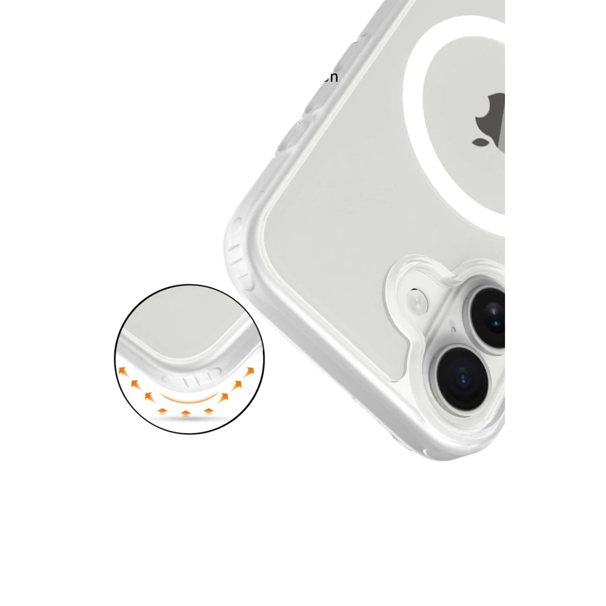 Joko Apple iPhone 17 Jota Magsafe Kapak - Şeffaf