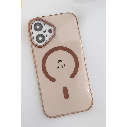 Joko Apple iPhone 17 PC Blank Magsafe Kapak - Çöl Titanyum
