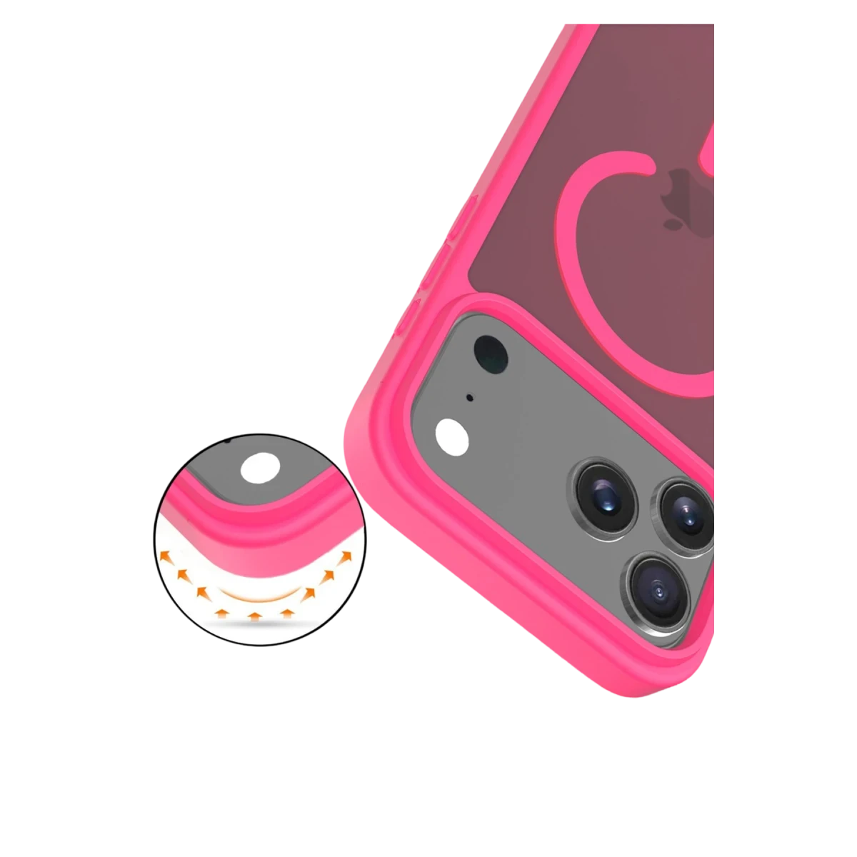 Joko Apple iPhone 17 Pro Jota Magsafe Kapak - Rose