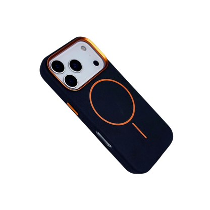 Joko Apple iPhone 17 Pro Luno Deri Magsafe Kapak - Mavi