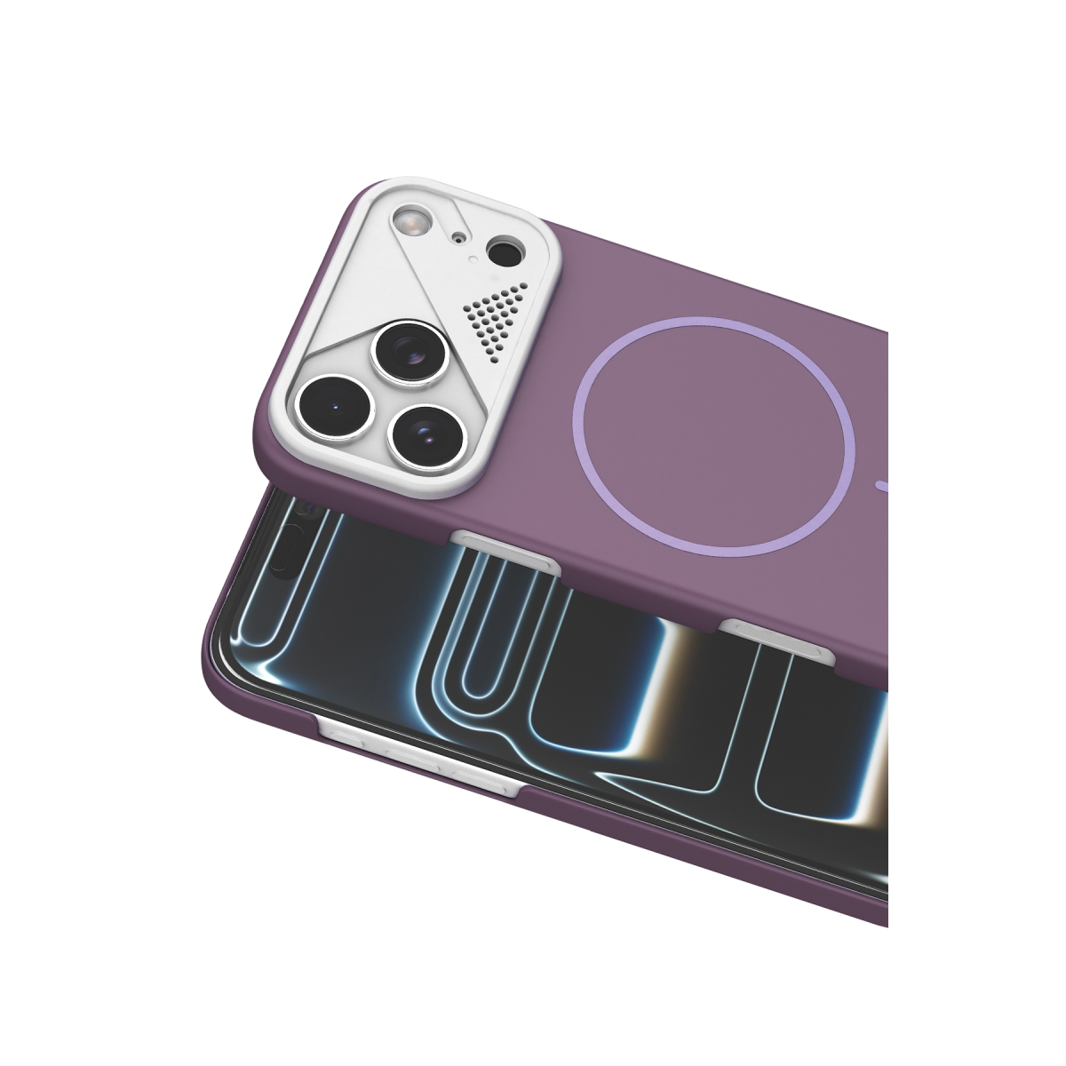 Joko Apple iPhone 17 Pro Max Export Magsafe Kapak - Mor