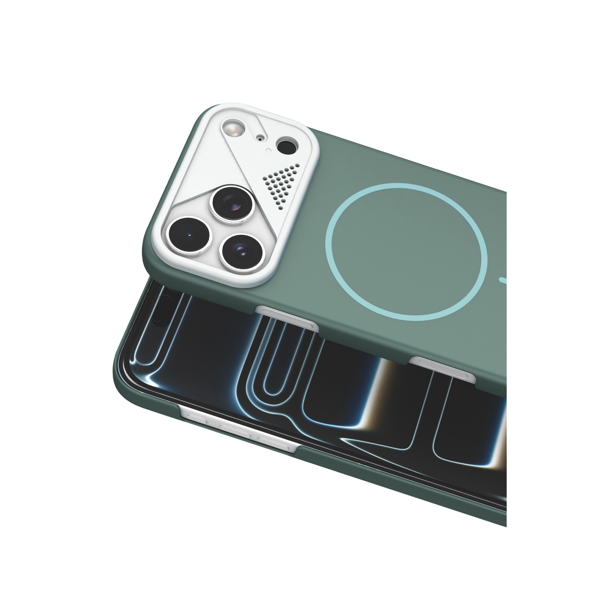 Joko Apple iPhone 17 Pro Max Export Magsafe Kapak - Turkuaz