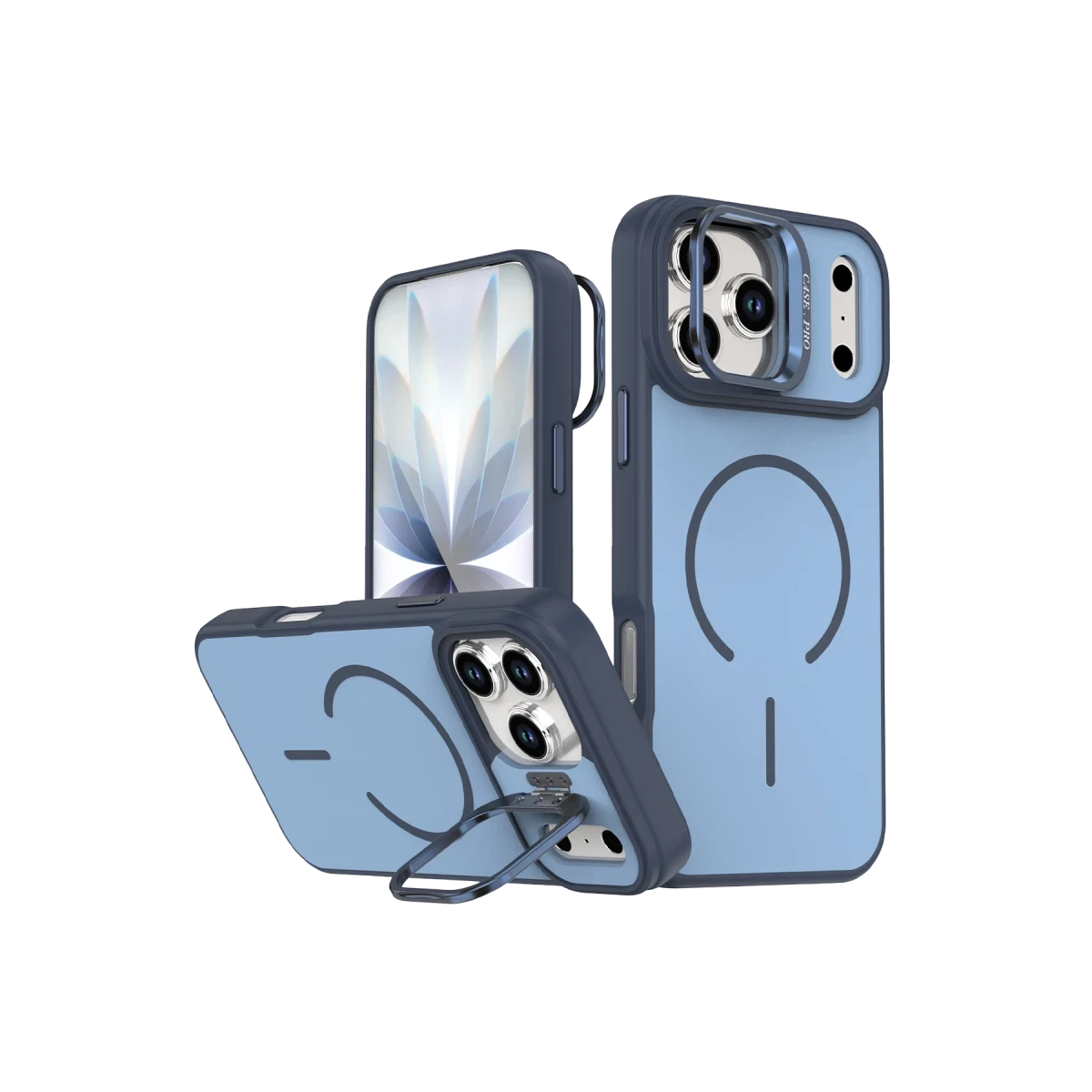 Joko Apple iPhone 17 Pro Max Flexa Magsafe Kapak - Mavi