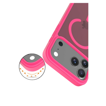 Joko Apple iPhone 17 Pro Max Jota Magsafe Kapak - Rose