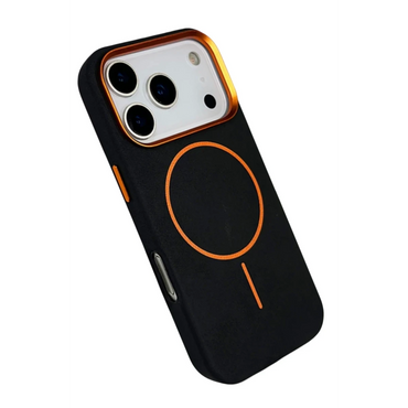 Joko Apple iPhone 17 Pro Max Luno Deri Magsafe Kapak - Siyah