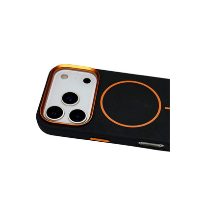 Joko Apple iPhone 17 Pro Max Luno Deri Magsafe Kapak - Siyah