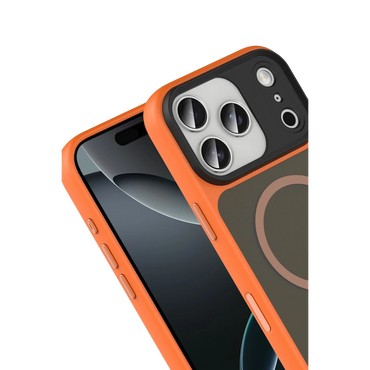 Joko Apple iPhone 17 Pro Max Megane Magsafe Kapak - Turuncu