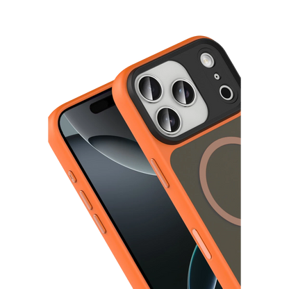 Joko Apple iPhone 17 Pro Max Megane Magsafe Kapak - Turuncu