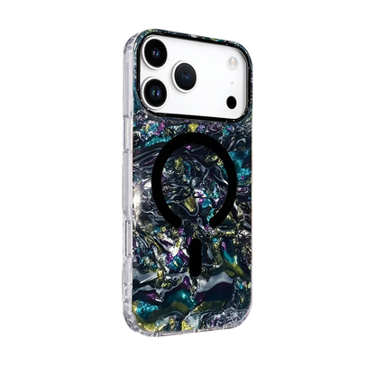 Onegif Apple iPhone 17 Pro Max Mila Dalgalı Magsafe Kapak