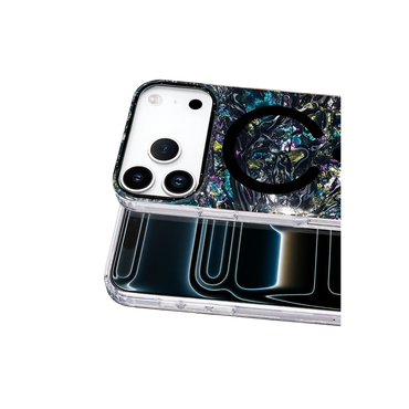 Onegif Apple iPhone 17 Pro Max Mila Dalgalı Magsafe Kapak
