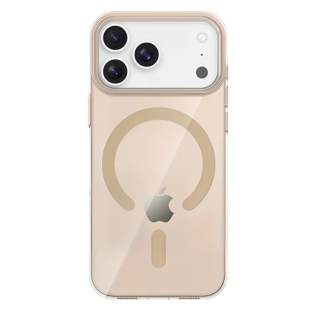 Joko Apple iPhone 17 Pro Max PC Blank Magsafe Kapak - Çöl Titanyum
