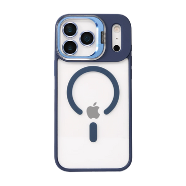 Joko Apple iPhone 17 Pro Max Remim Lensli Magsafe Standlı Kapak - Lacivert