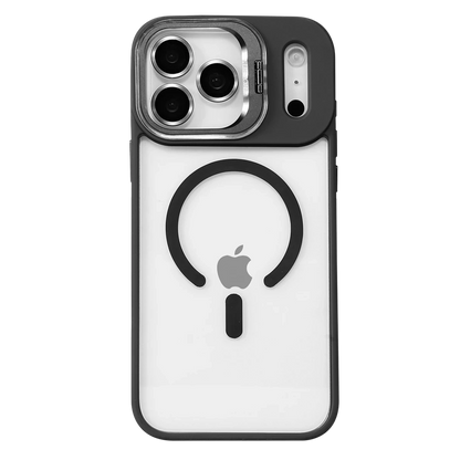 Joko Apple iPhone 17 Pro Max Remim Lensli Magsafe Standlı Kapak - Siyah