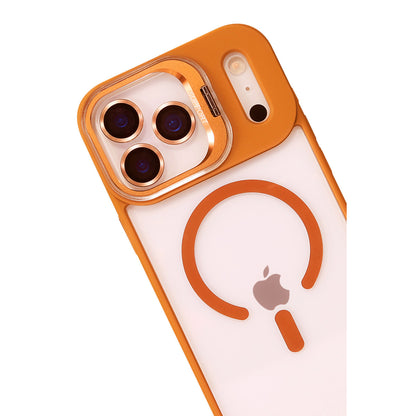 Joko Apple iPhone 17 Pro Max Remim Lensli Magsafe Standlı Kapak