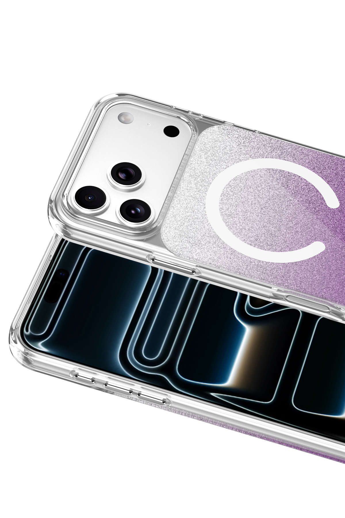 Onegif Apple iPhone 17 Pro Max Sora Simli Magsafe Kapak - Mor