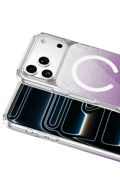 Onegif Apple iPhone 17 Pro Max Sora Simli Magsafe Kapak - Mor