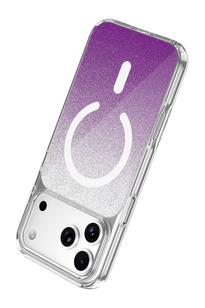 Onegif Apple iPhone 17 Pro Max Sora Simli Magsafe Kapak - Mor