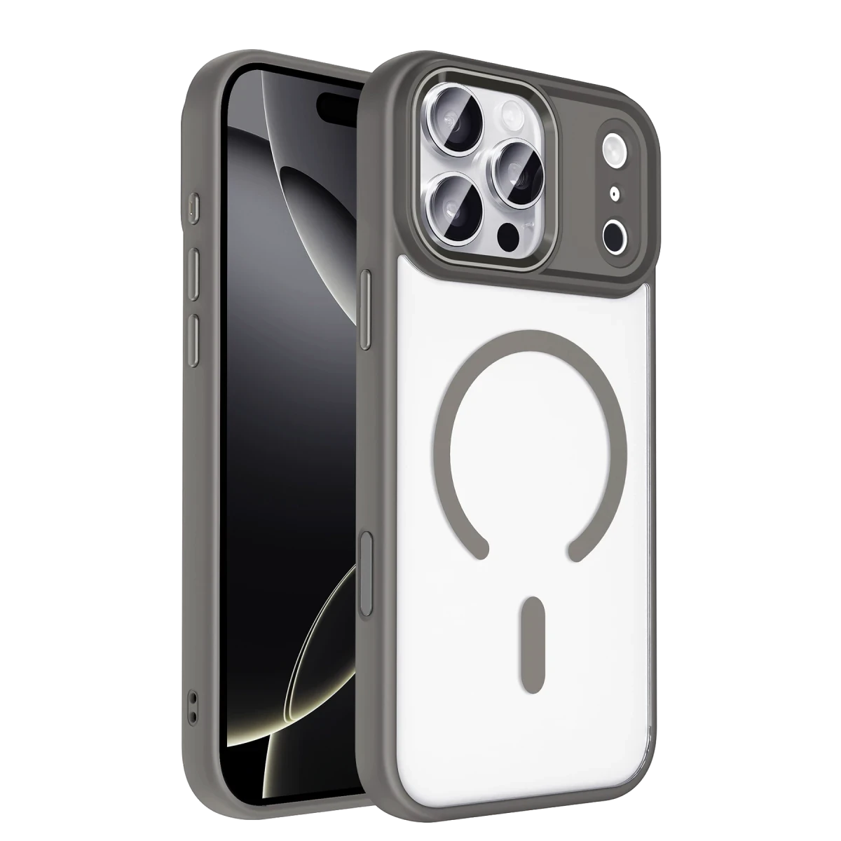 Joko Apple iPhone 17 Pro Max Terea Magsafe Kapak - Gri