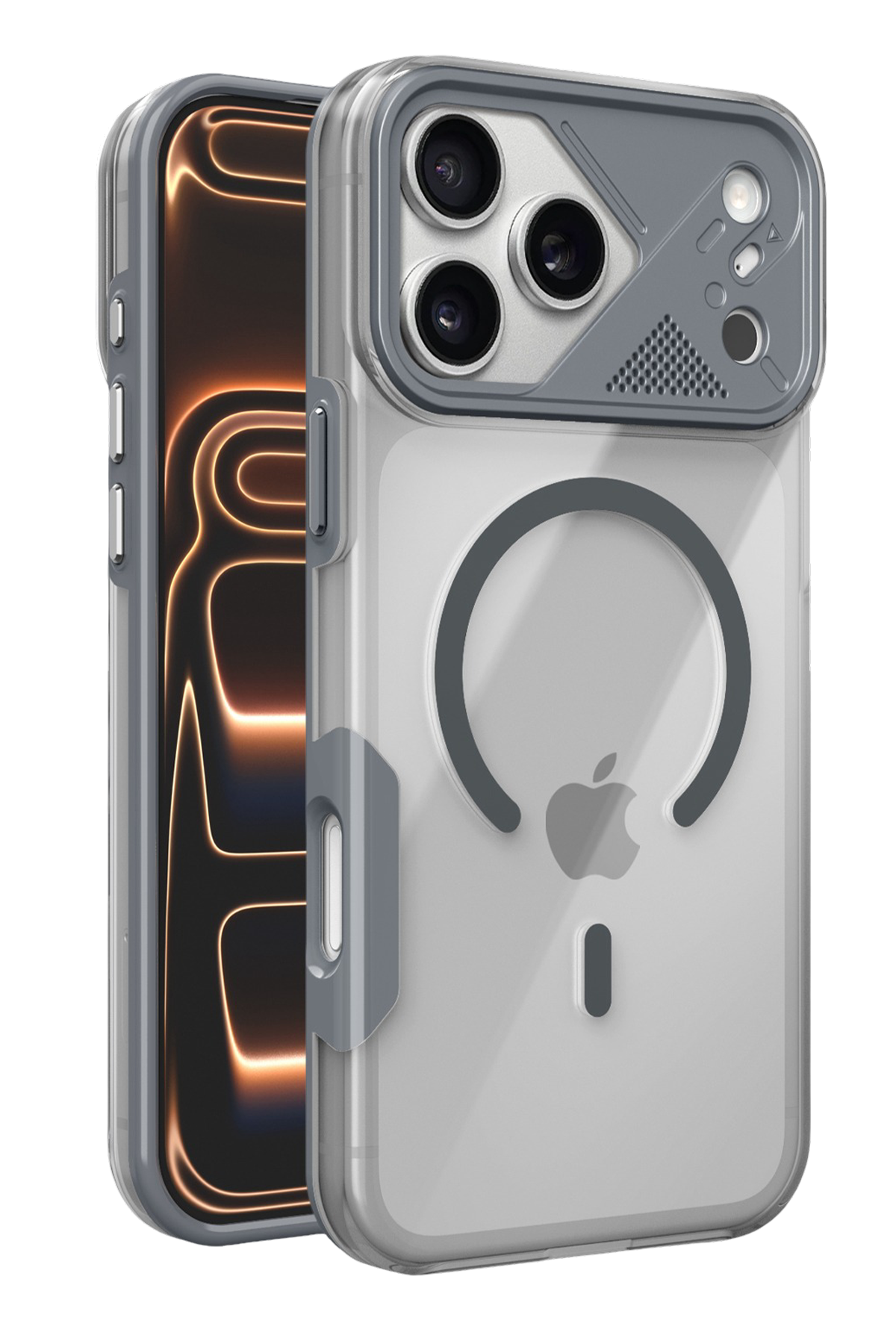 Joko Apple iPhone 17 Pro Max Zinko Magsafe Kapak - Titan Gri