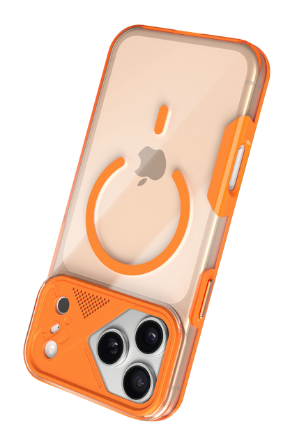 Joko Apple iPhone 17 Pro Max Zinko Magsafe Kapak - Turuncu
