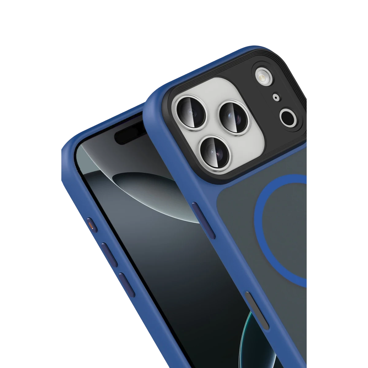 Joko Apple iPhone 17 Pro Megane Magsafe Kapak - Lacivert