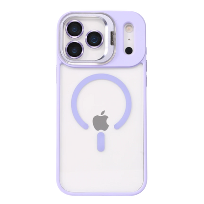 Joko Apple iPhone 17 Pro Remim Lensli Magsafe Standlı Kapak - Lila