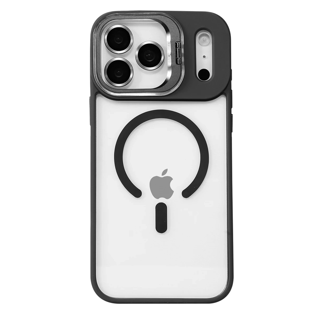 Joko Apple iPhone 17 Pro Remim Lensli Magsafe Standlı Kapak - Siyah