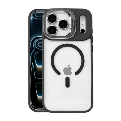 Joko Apple iPhone 17 Pro Remim Lensli Magsafe Standlı Kapak - Siyah