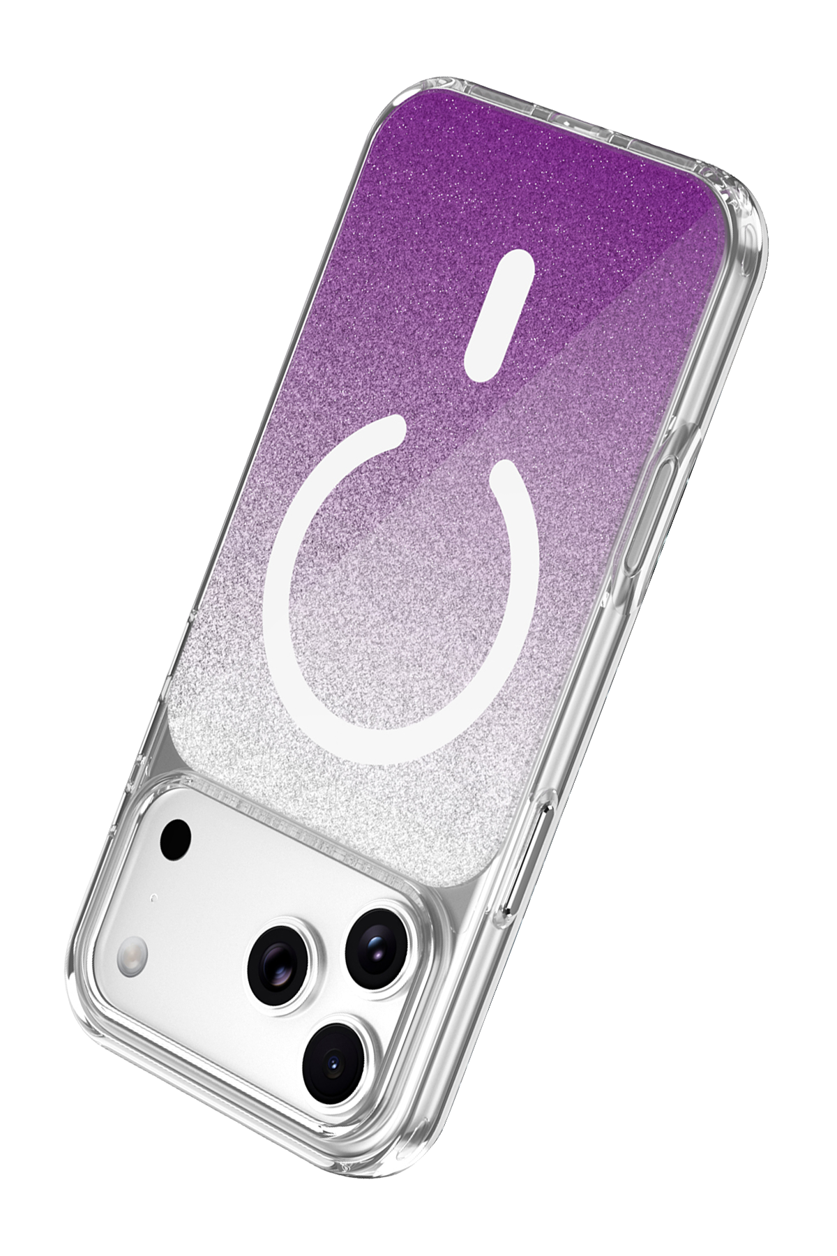Onegif Apple iPhone 17 Pro Sora Simli Magsafe Kapak - Mor