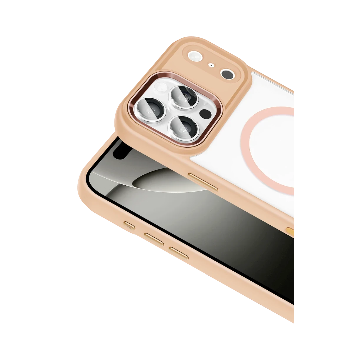 Joko Apple iPhone 17 Pro Terea Magsafe Kapak - Pembe