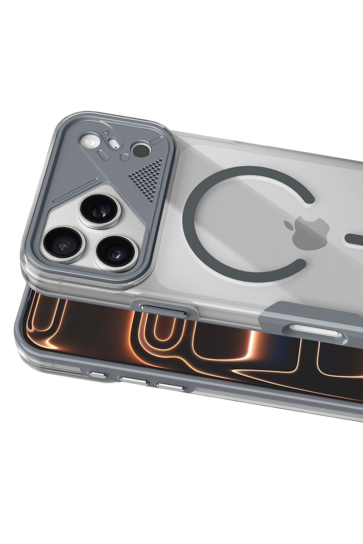 Joko Apple iPhone 17 Pro Zinko Magsafe Kapak - Titan Gri