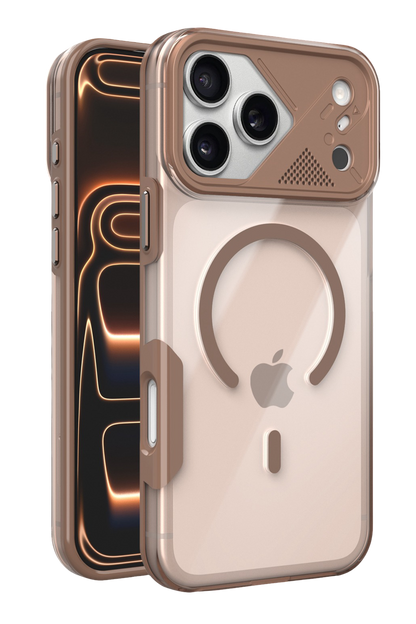 Joko Apple iPhone 17 Pro Zinko Magsafe Kapak - Çöl Titanyum