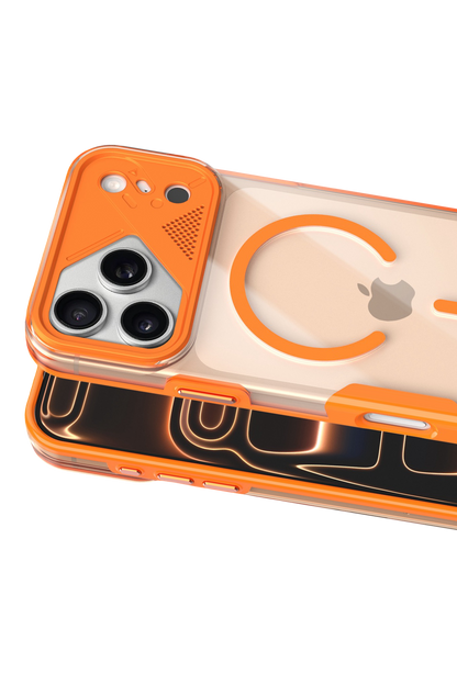 Joko Apple iPhone 17 Pro Zinko Magsafe Kapak - Turuncu