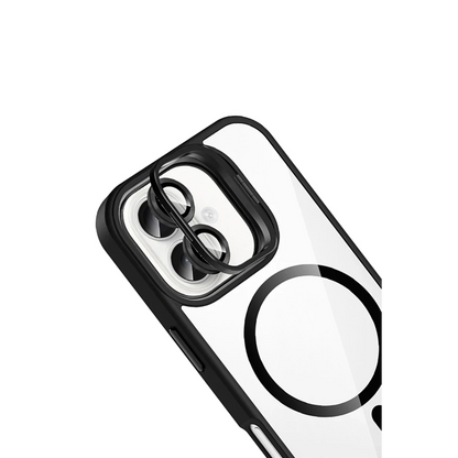 Joko Apple iPhone 17 Remim Lensli Magsafe Standlı Kapak - Siyah