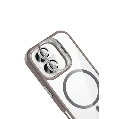 Joko Apple iPhone 17 Remim Lensli Magsafe Standlı Kapak - Titan Gri