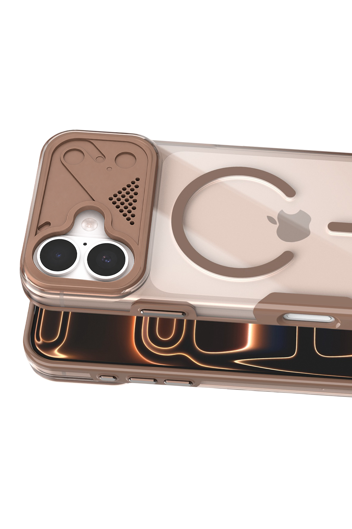 Joko Apple iPhone 17 Zinko Magsafe Kapak - Çöl Titanyum