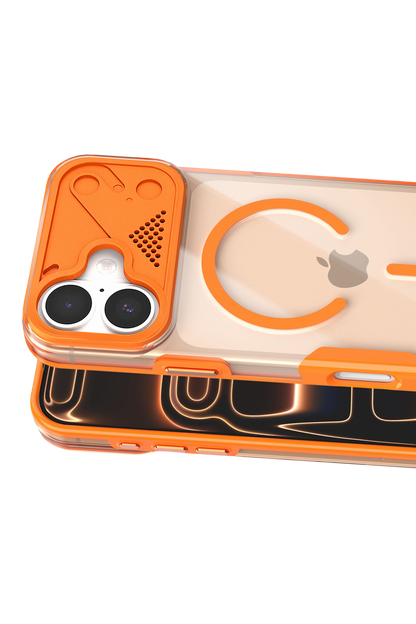 Joko Apple iPhone 17 Zinko Magsafe Kapak - Turuncu