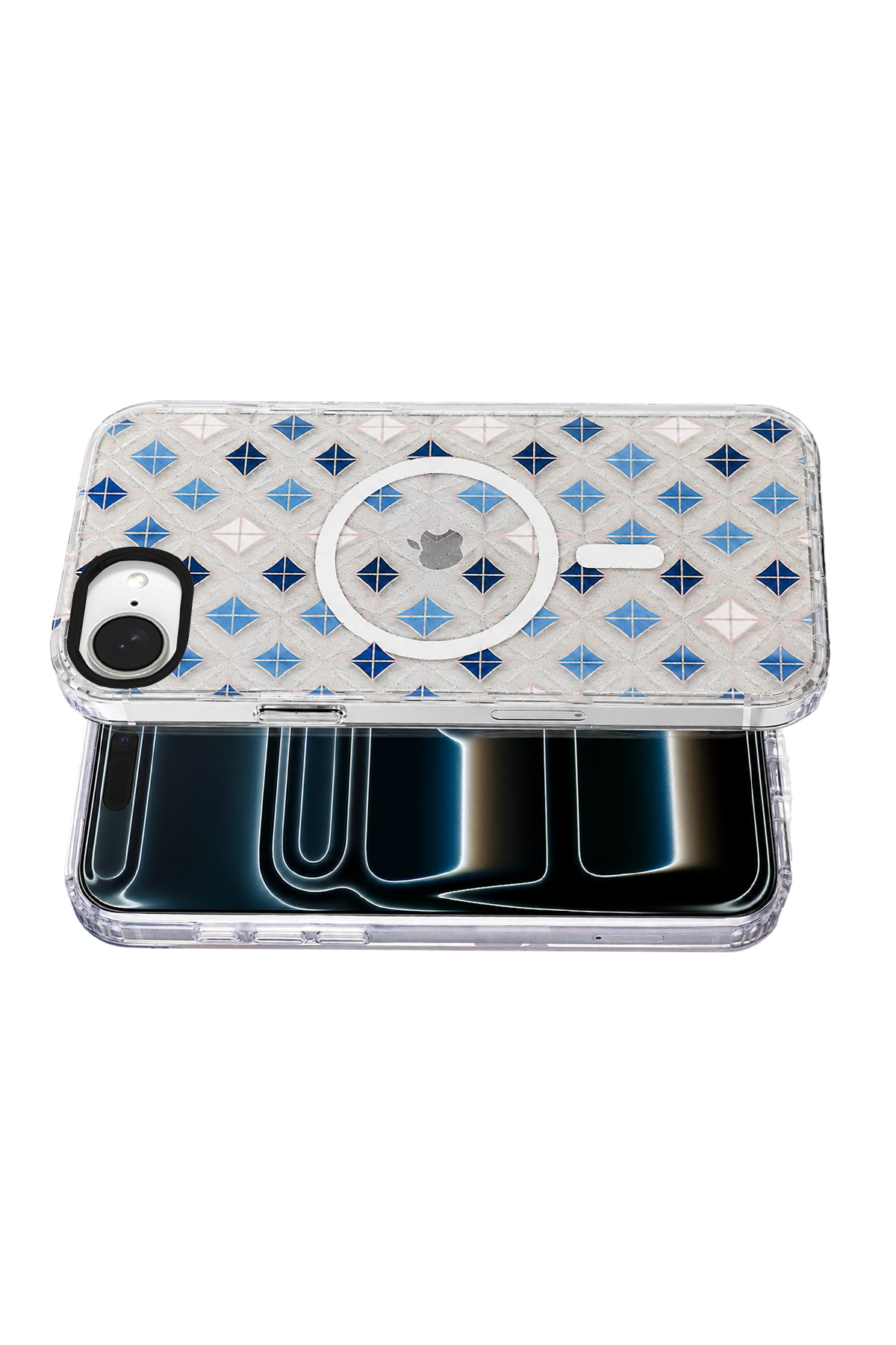 Onegif Apple iPhone 17E Desina Magsafe Kapak - Desen 4