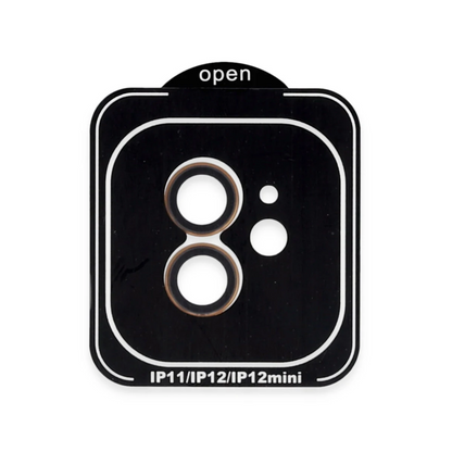Joko Apple iPhone 11 PVD Metal Kamera Lens - Turuncu