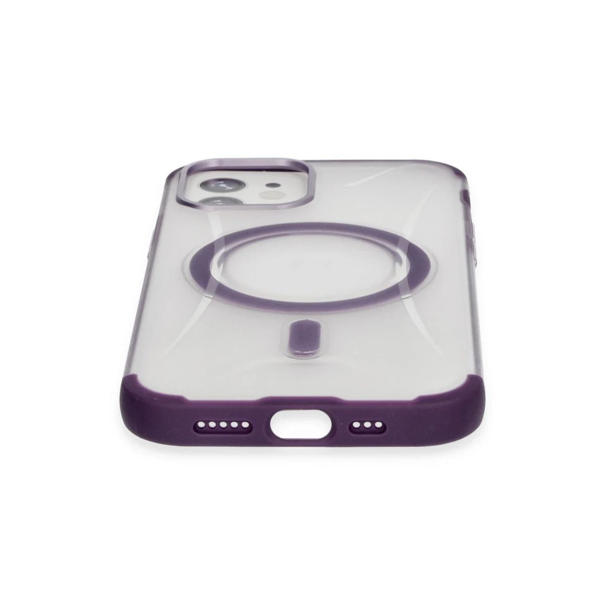Joko Apple iPhone 12 Hilton Magsafe Kapak - Derin Mor